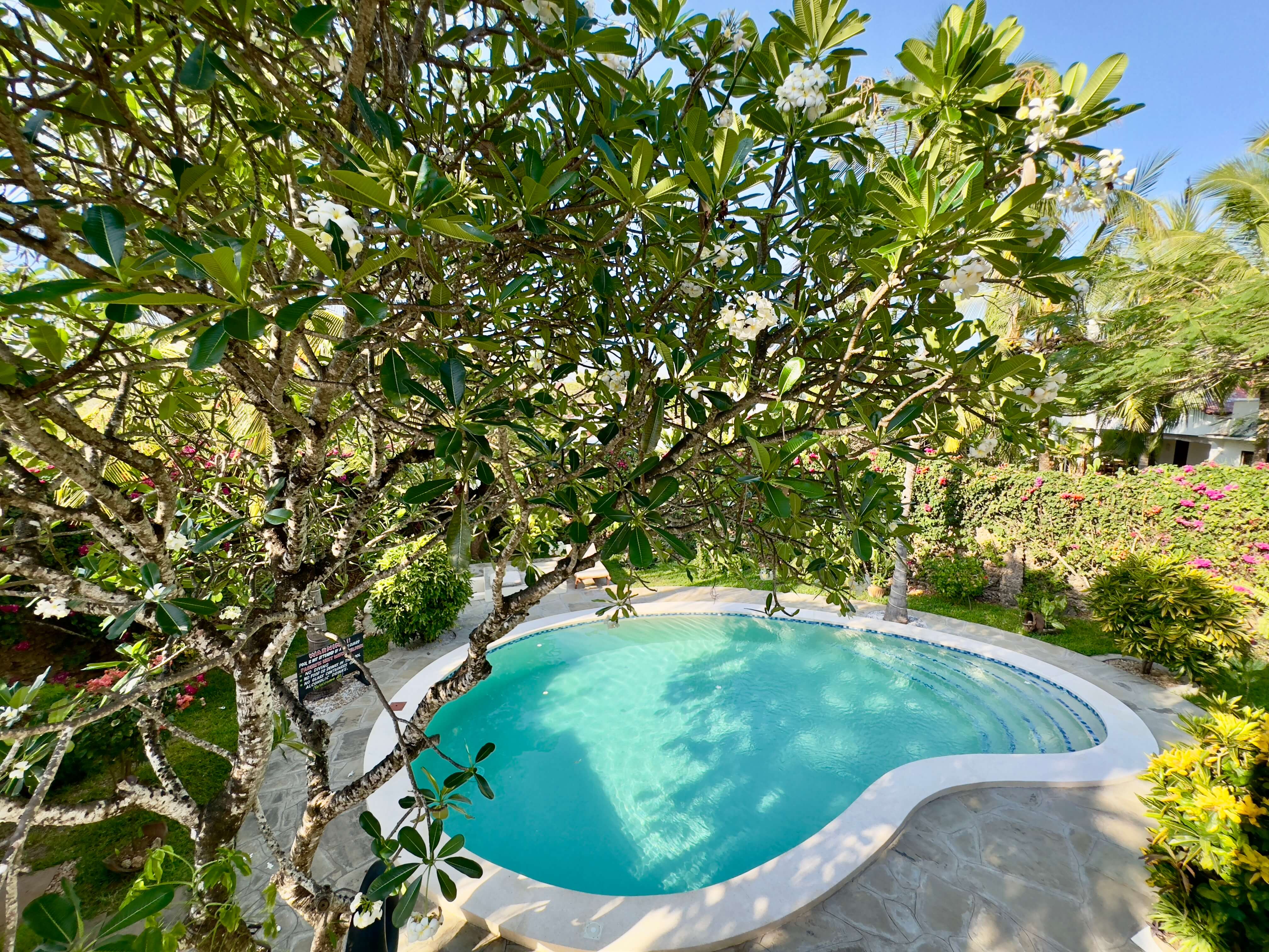 Outdoor terrace and relaxation area