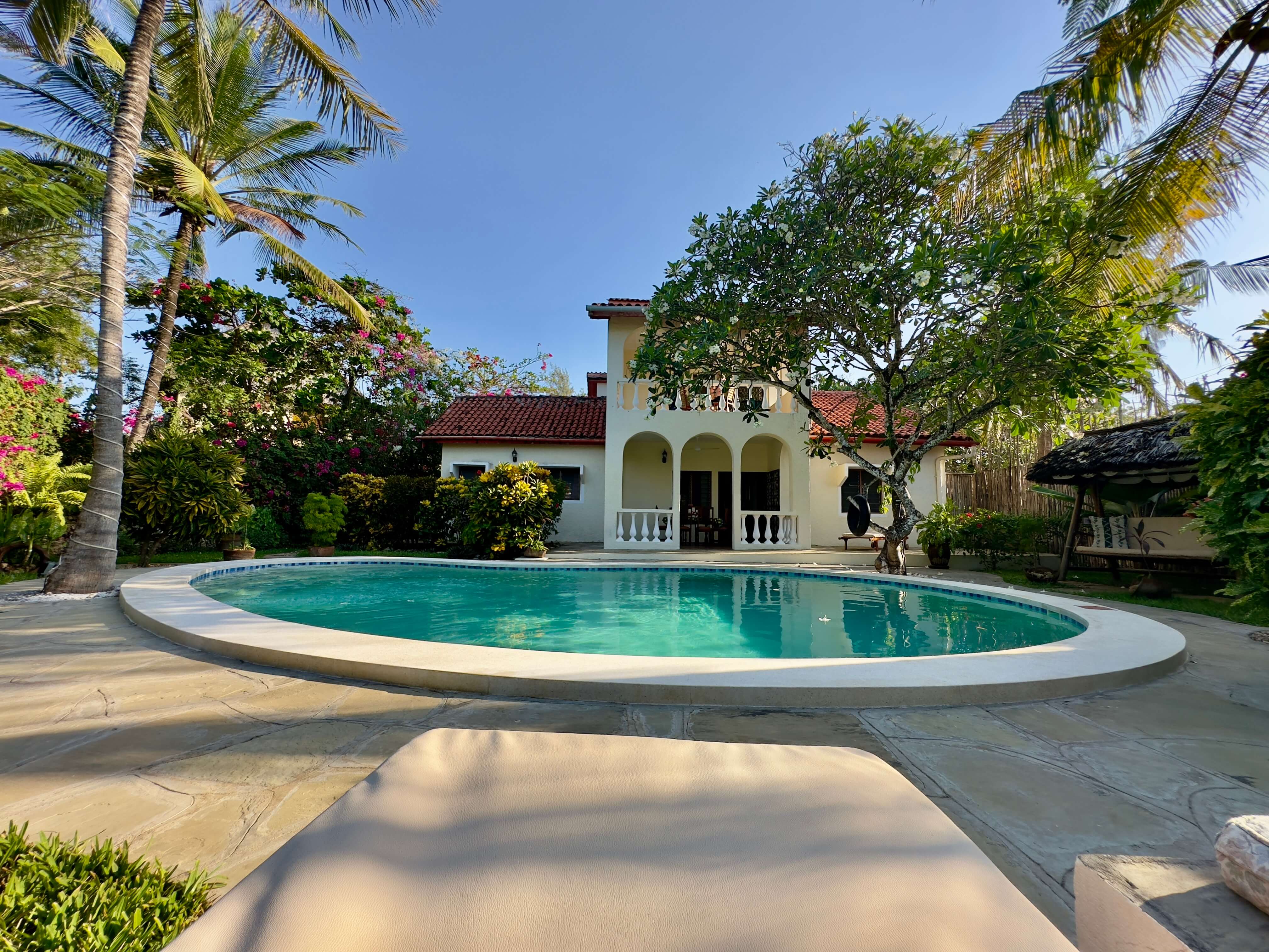 Villa architecture and design details